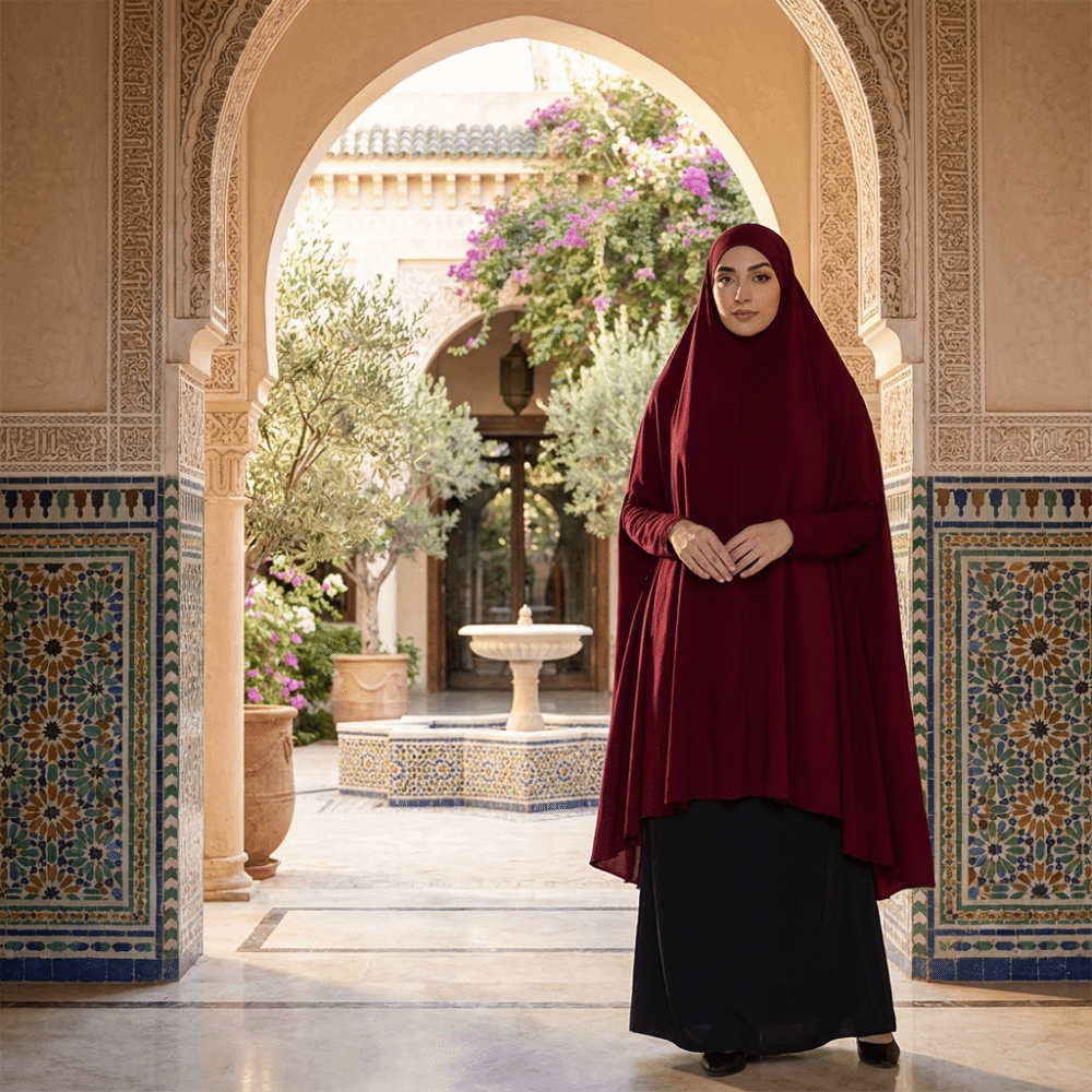Caftan Plain Muslim Abayas Mod - Women Formal Wear Hijab บทวิจารณ์และราคา