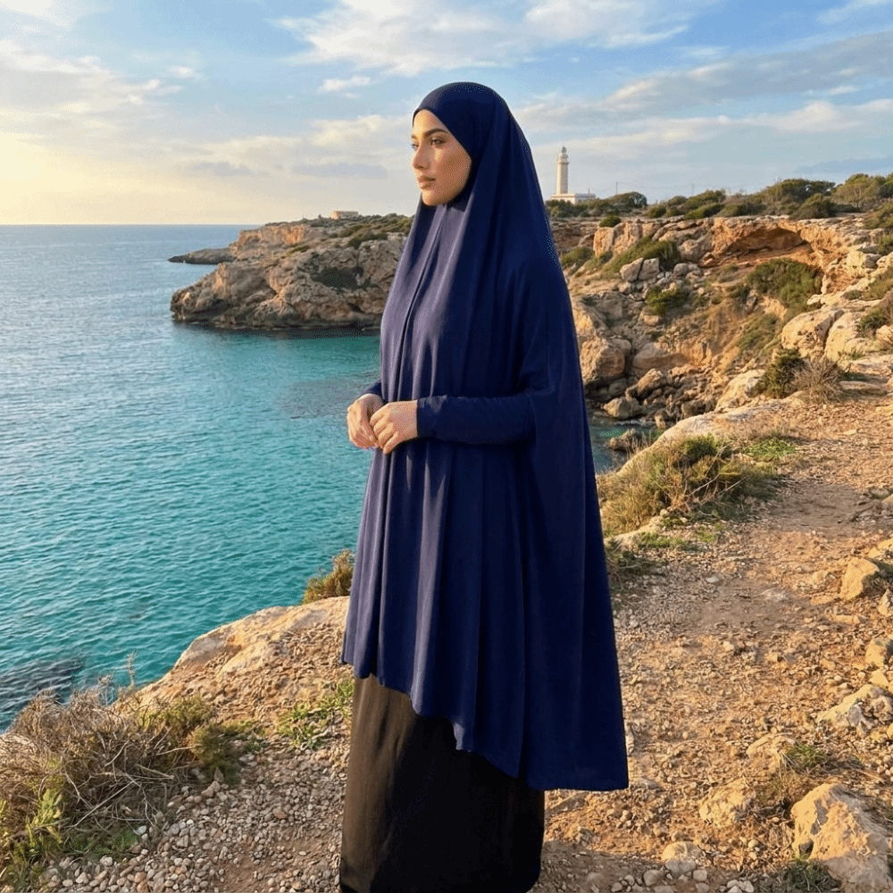 Caftan Plain Muslim Abayas Mod - Women Formal Wear Hijab บทวิจารณ์และราคา