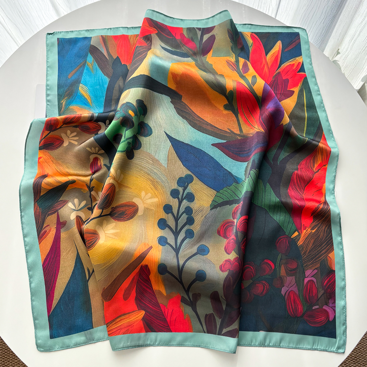 2026 Summer New Scarf Women Oi - Scarf Silk Neck บทวิจารณ์และราคา