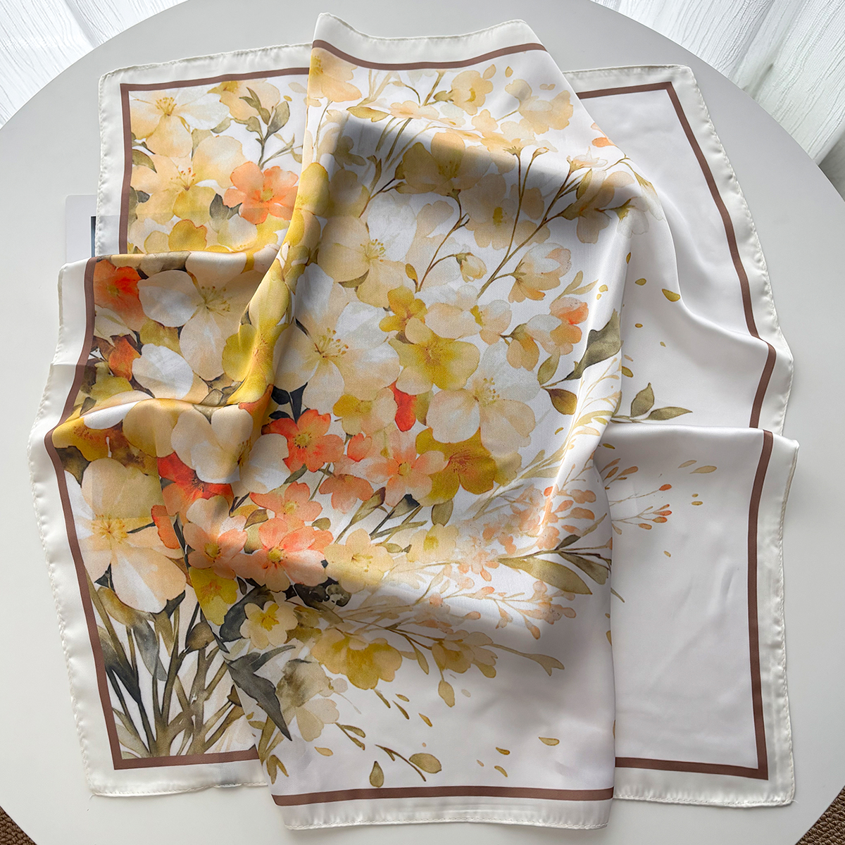 2026 Summer New Scarf Women Oi - Scarf Silk Neck บทวิจารณ์และราคา
