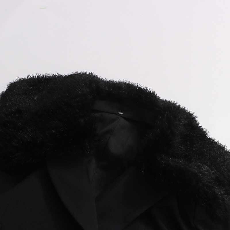 Fur Women Coat Windbreaker Bel - Women'S Formal Wear For Wedding Guest บทวิจารณ์และราคา